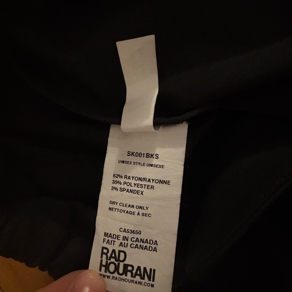 Rad Hourani Black Midi Skirt (XS) - Picture 3 of 4